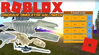 Dinosaur Simulator Roblox Como Conseguir As Skins Fosseis 119 Gameplay