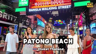 [4K] 🇹🇭 Walking December Vibes 2024 High-Season Day and Nightlife at Patong Beach, Phuket, Thailand