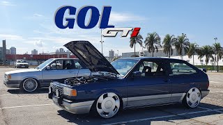 LINDO GOL GTI AZUL ASTRAL 1991 2.0 ASPIRADO / BANC0S RECARO /  RODAS ORBITAL 18´  TALA 6