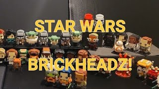 LEGO Star Wars Brickheadz Collection!!! Huge custom collection!