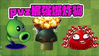 植物大戰僵屍：pvz最強爆炸植物？黃瓜炸彈靠邊站！