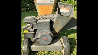 Restoration of Craftsman Chipper Shredder 5HP Briggs and Stratton Engine