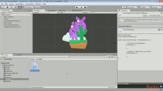 Getting Started Unity 2D Game Dev : Creating Scripts | packtpub.com