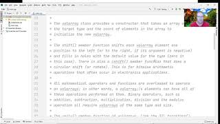 Overview and Examples of the C++ bitset and valarray Classes