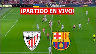 ATHLETIC CLUB BILBAO vs BARCELONA EN VIVO 🔴 COPA DEL REY - CUARTOS DE FINAL ⚽️