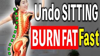 If You Sit All Day, Do This Ancient Asian Hip & Arm Swings / Burn Fat Fast