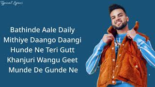 Ashke Ashke (lyrics) Gur sidhu || Brar Navi | NLB | Kaptaan | Typical lyrics #mp3song #lyrics