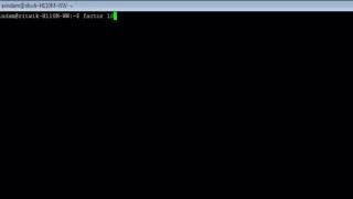 Linux - factor Command - w3resource