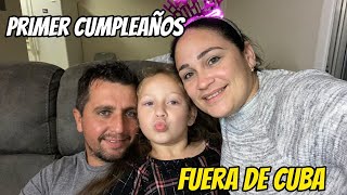 Primer cumpleaños de Nayra en USA🇺🇲 Que diferente!!