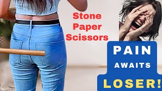 Battle of Wits: Stone Paper Scissors with Bum Caning!