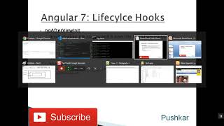 Angular 7 - ngAfterViewInit and ngAfterViewChecked lifecycle hook