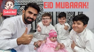 Sb ko Baut Baut Eid Mubarak! Ahmad shah umar Abubakar Cutest Video 2023