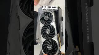 •800€ MSI RTX 4080 Super Ventus 3X Unboxing \u0026 Install• #pcgaming #gpu #pcbuild #holidayswithyoutube