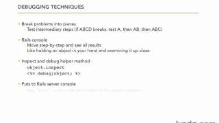 Debugging techniques.wmv