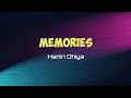 Maroon 5 - Memories Cover Janin Dhiya { lirik }