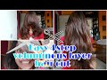 4 Step Voluminous Layer Hair Cut | DIY easy hair cut at home | Life With Piku | Priyanka Malik