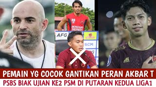 Ini Cocok jd Pengganti Akbar Tanjung ketika Psm Makassar jamu Psbs Biak di pekan ke19 liga1 #psm