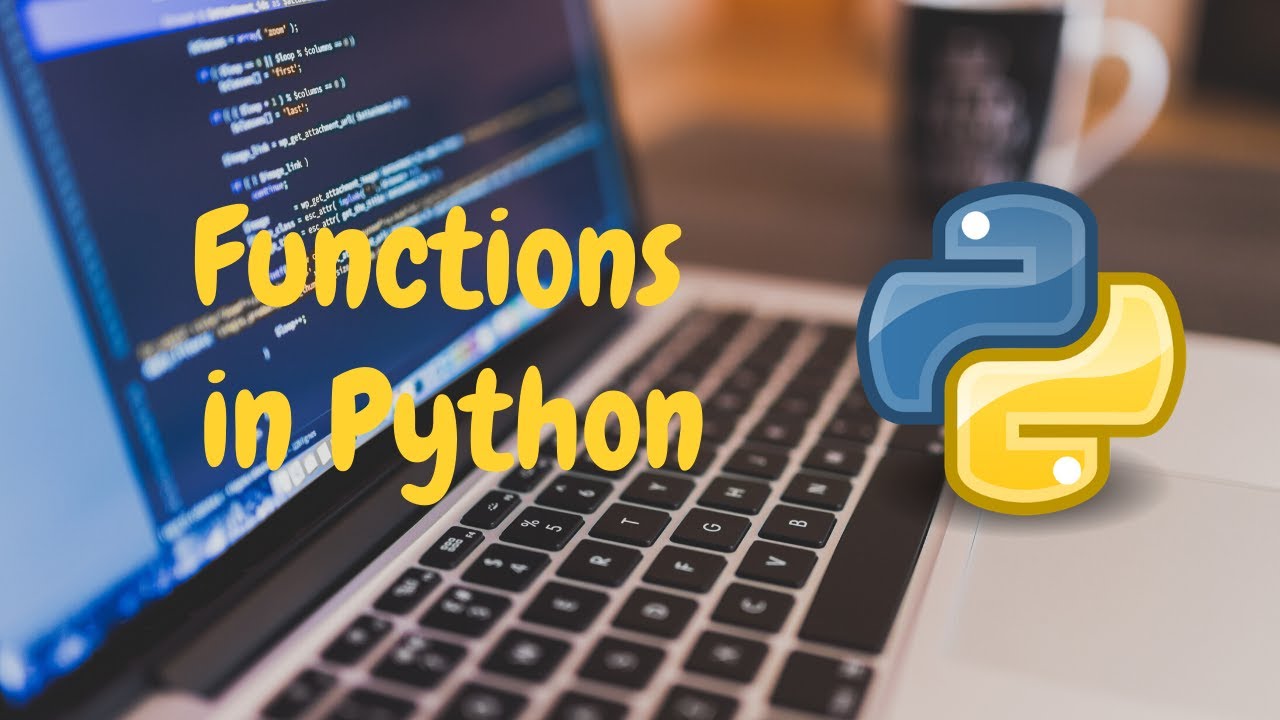 13 Functions In Python Python Tutorial Youtube