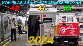 KOMPILASI SAHUT-SAHUTAN PPKA, KONDEKTUR \u0026 MASINIS SEMBOYAN 40, 41, 35 Tahun 2024