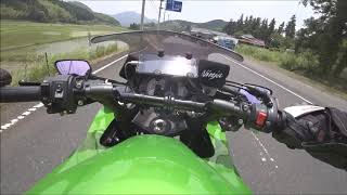 角島ツーリング 最終回 元の隅神社～秋吉台カルストロード ninja1000 zrx1200