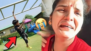 AAJ TO KUNALI LATAK GAYA 😱 || SOURAV JOSHI VLOGS 😱🤭 #funny #viral #souravjoshivlogs #attitude