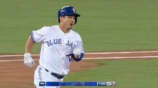 MIN@TOR: Barney crushes a homer to left field