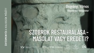 Értékmentés a kulisszák mögött -Majk, Szobrok restaurálása - Másolat vagy eredeti?