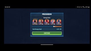 Swgoh CPIT Rancor Raid P3 Walkthrough SLKR FO with Thrawn almost 11% score!