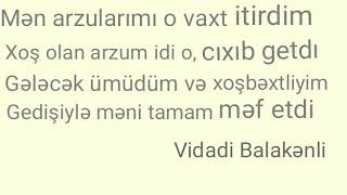 Vidadi Bakakenli meyxane