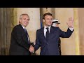 Declaraciones a la prensa junto al presidente de Francia, Emmanuel Macron