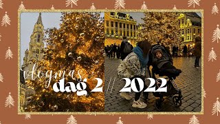 EERSTE KERSTMARKT VAN HET JAAR - WINTERPRET IN BRUSSEL 🎄 // VLOGMAS #2 - 2022