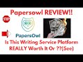 PapersOwl Review-Is This Writing Service REALLY Worth Using At ALL Or NOT?See(Do not Use Yet)