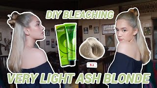 DIY BLEACHING AT HOME + BREMOD 9.1 VERY LIGHT ASH BLONDE | Lara Maglalang (2020) Philippines