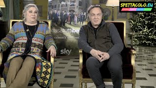 A casa tutti bene - La serie, intervista a Francesco Acquaroli e Paola Sotgiu