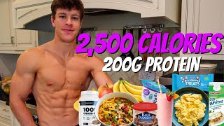 Full Day of Eating 2,500 | High Protein And Low Calorie Diet To Lose Fat