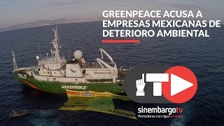 Greenpeace acusa a empresas mexicanas de deterioro ambiental - SinEmbargo TV