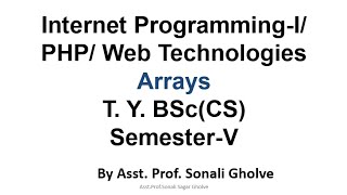 Extract and compact functions in Array in php Web Technologies/ PHP/IP