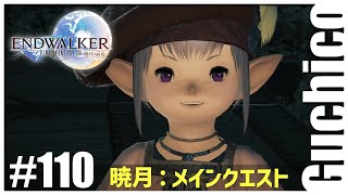 【FF14 / Tiamat】#110　初見💎暁月：メインクエストを進めていきます！『ファイナルファンタジーXIV 』【ぐちこ】