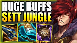 HOW TO CARRY GAMES WITH SETT JUNGLE AFTER THE RECENT BUFFS! - Gameplay Guide League of Legends