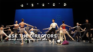 Ask the Directors - Grand Audition Barcelona