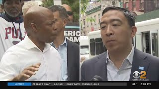 Teachers' Union Tells Members To Leave Andrew Yang, Eric Adams Off Ranked Choice Ballot