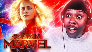 I Watched Marvel's *CAPTAIN MARVEL* For The FIRST TIME!!