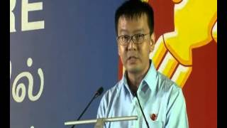 GE2015: Daniel Goh speaks at the WP rally at Hougang, Sep 2