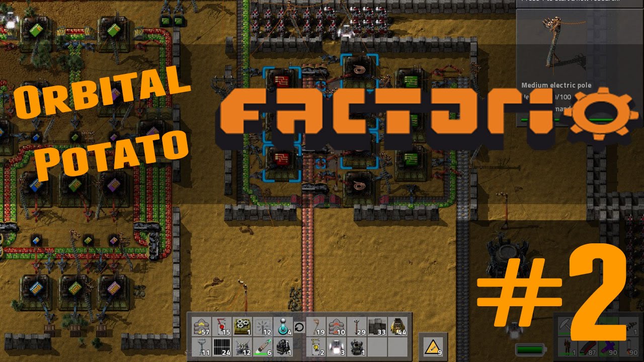 Factorio Lets Play Part 2 Automation Youtube