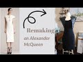 Making An Alexander McQueen Dress