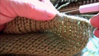 using the full fashioned decrease to facilitate seaming
