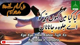 Kya Kya Mein Kahon Tujh Ko Ay Jalwa e Jananan | Irfani Kalam | Bedam Shah Warsi | Faiz Ali Faizi |