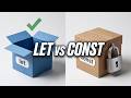 Master JavaScript Variables: let and const Explained (Full Guide)