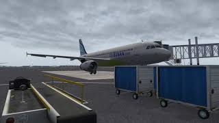 [X-Plane 11] A320 First Flight RKSS-RKPC