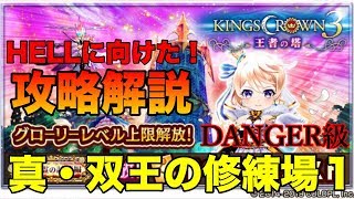 【白猫】HELLに向けた攻略解説！ キングスクラウン３ 王者の塔 精霊の試練編【真・双王の修練場１】